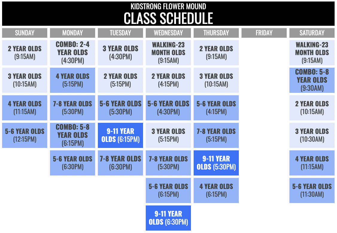 Schedule